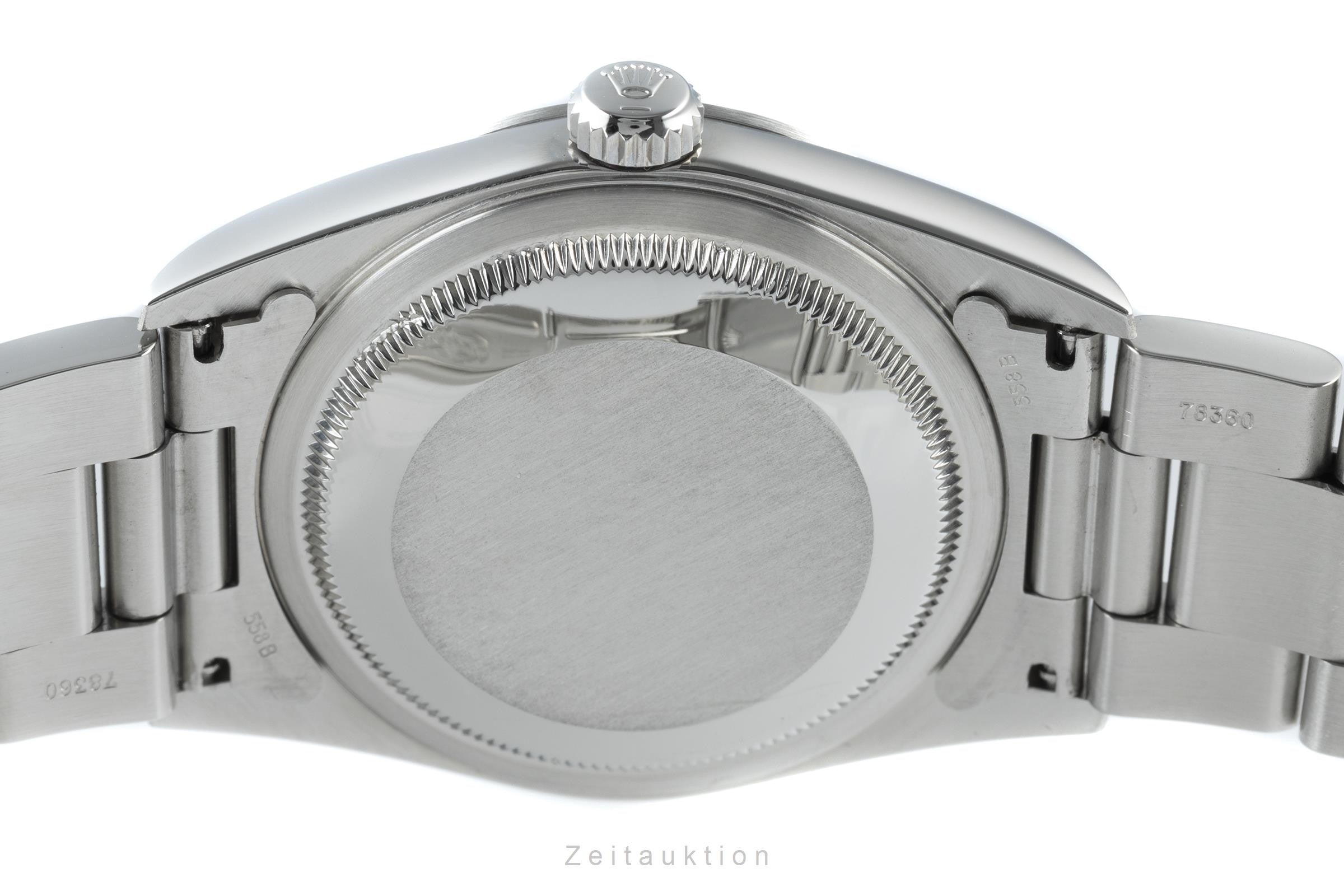 Rolex Datejust 36 Automatik Edelstahl Herrenuhr Oyster Perpetual Ref. 16200  [2200724]