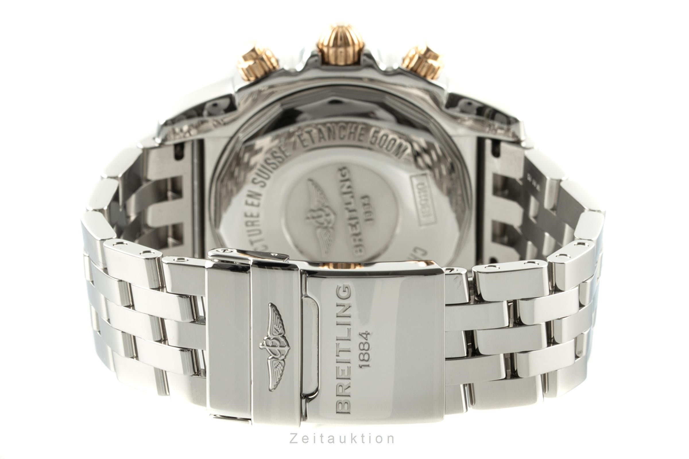 Breitling Chronomat 44 chronograph steel / gold automatic men's watch IB0110 LP: 8150EUR  [2200736]