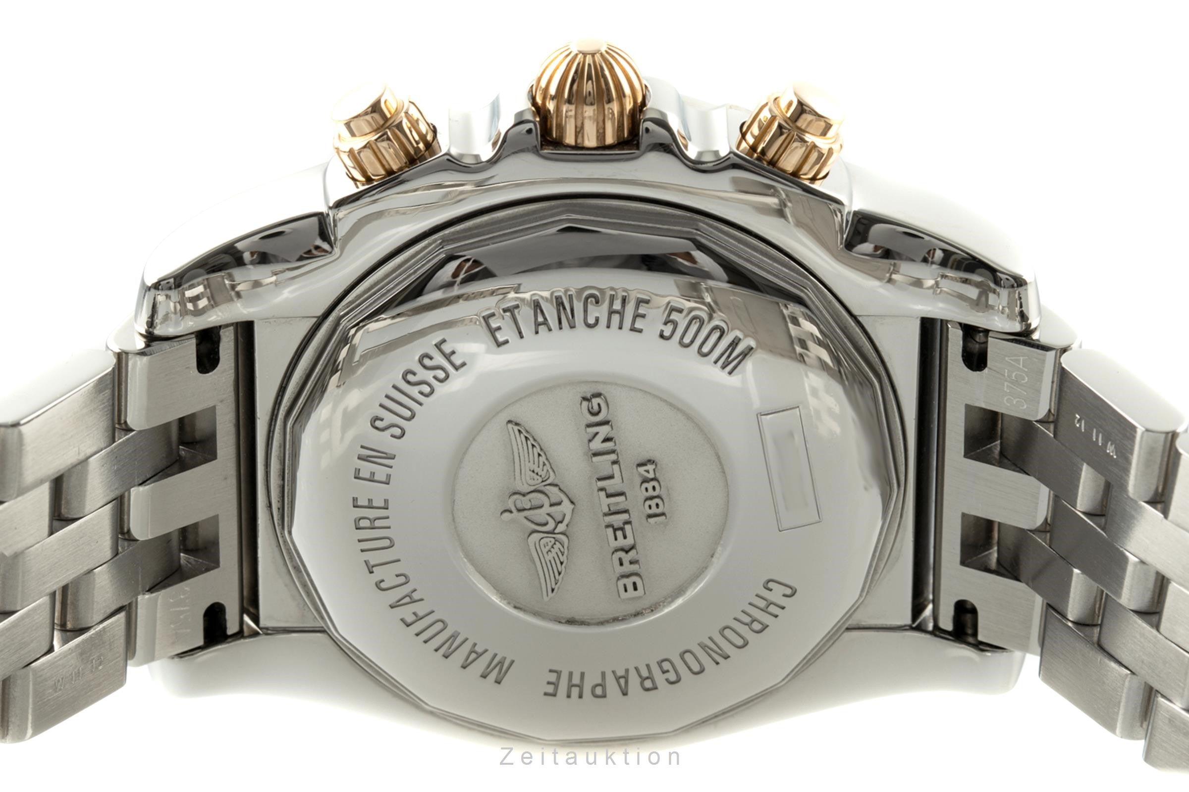 Breitling Chronomat 44 chronograph steel / gold automatic men's watch IB0110 LP: 8150EUR  [2200736]