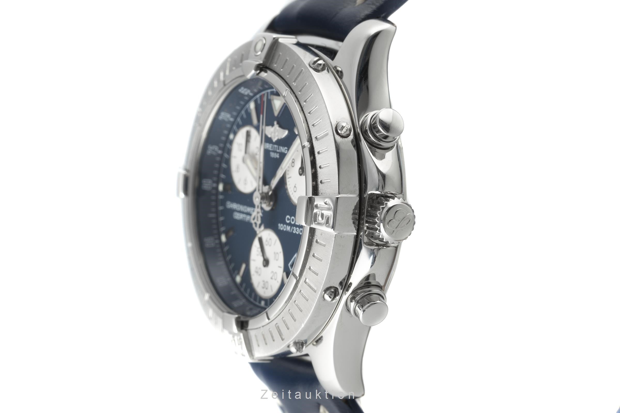 Breitling Colt chronographe acier quartz montre pour hommes A73350  [2200786]