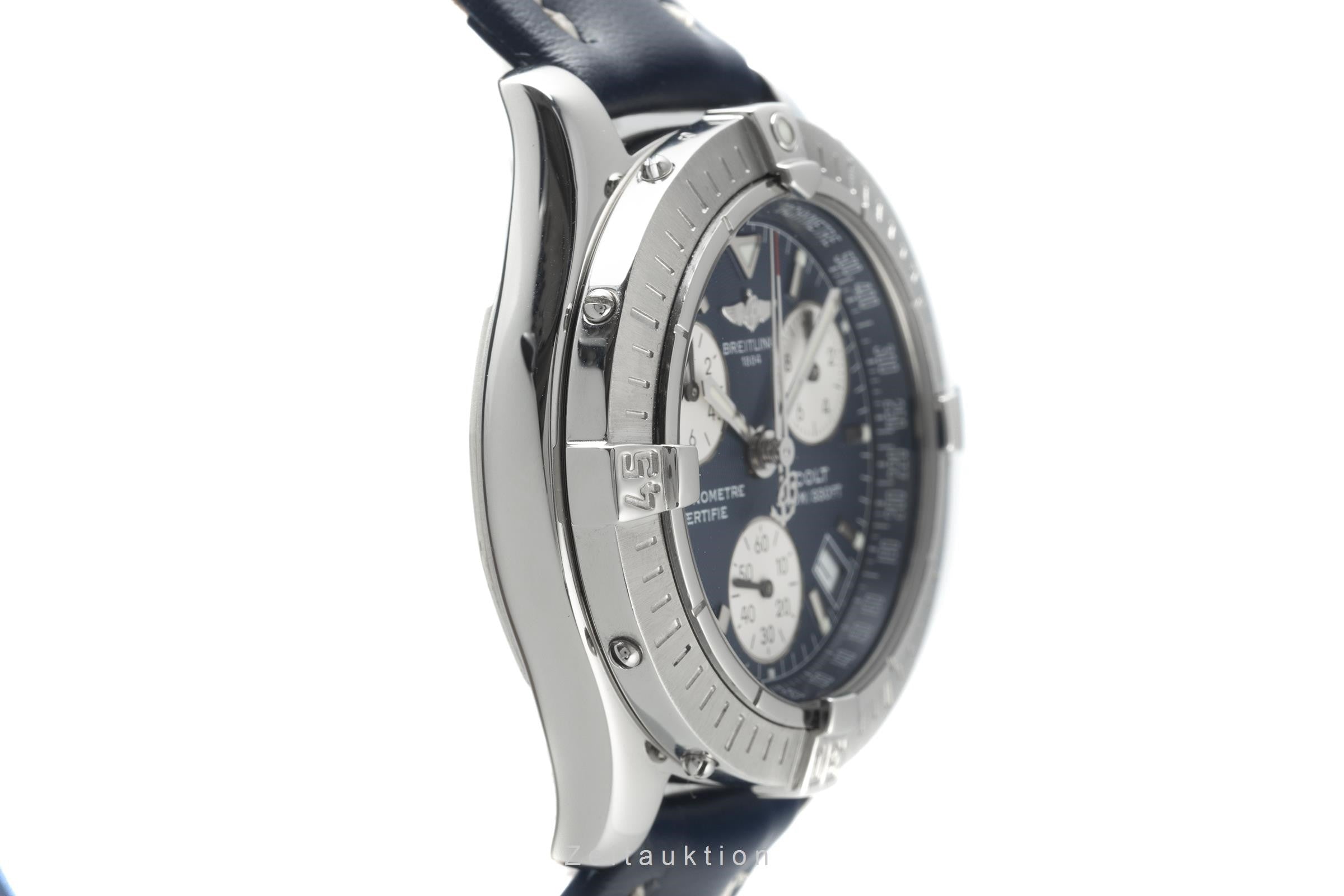 Breitling Colt chronographe acier quartz montre pour hommes A73350  [2200786]