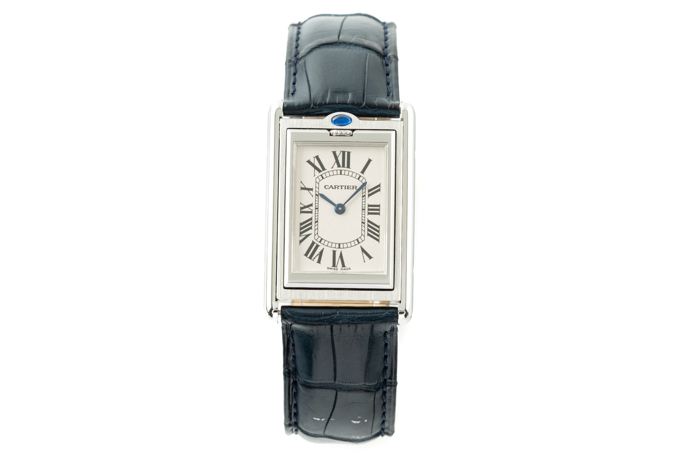 Cartier Basculante acier à remontage manuel montre pour hommes 2390  [2200805]