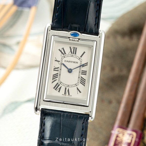 Cartier Basculante acier à remontage manuel montre pour hommes 2390  [2200805]