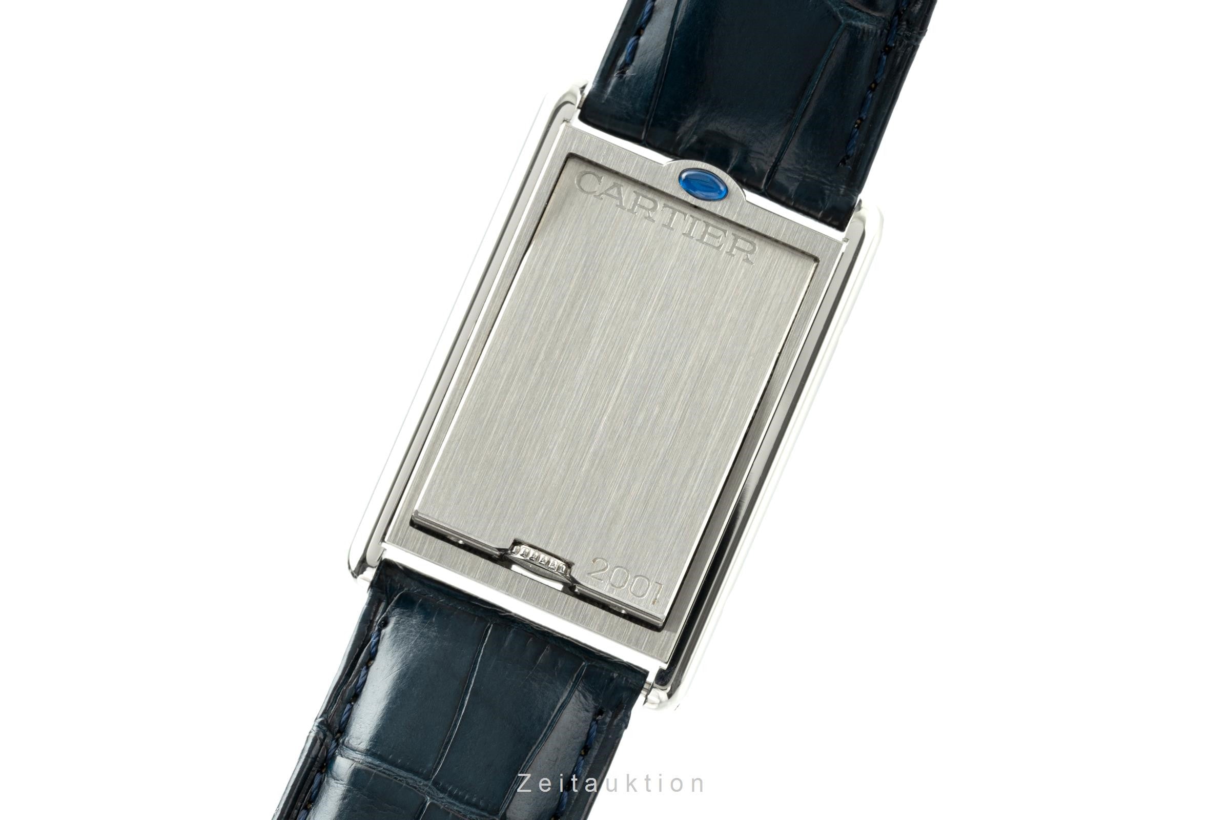 Cartier Basculante acier à remontage manuel montre pour hommes 2390  [2200805]