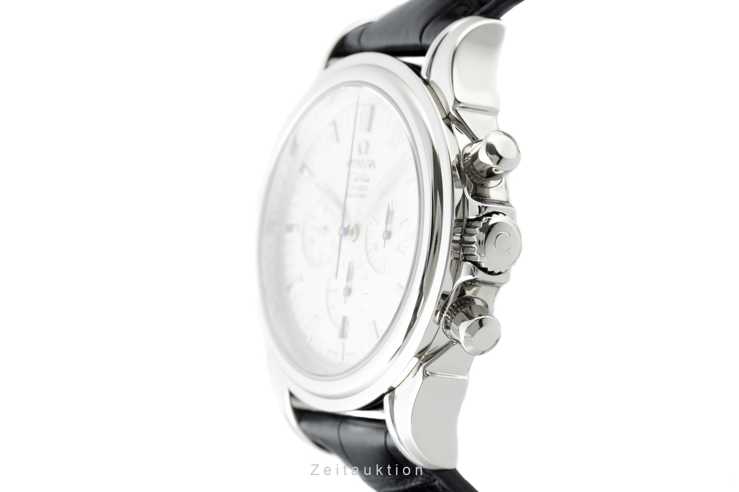 Omega De Ville chronograph steel automatic men's watch 4841.31.32 LP: 5000EUR  [2200865]