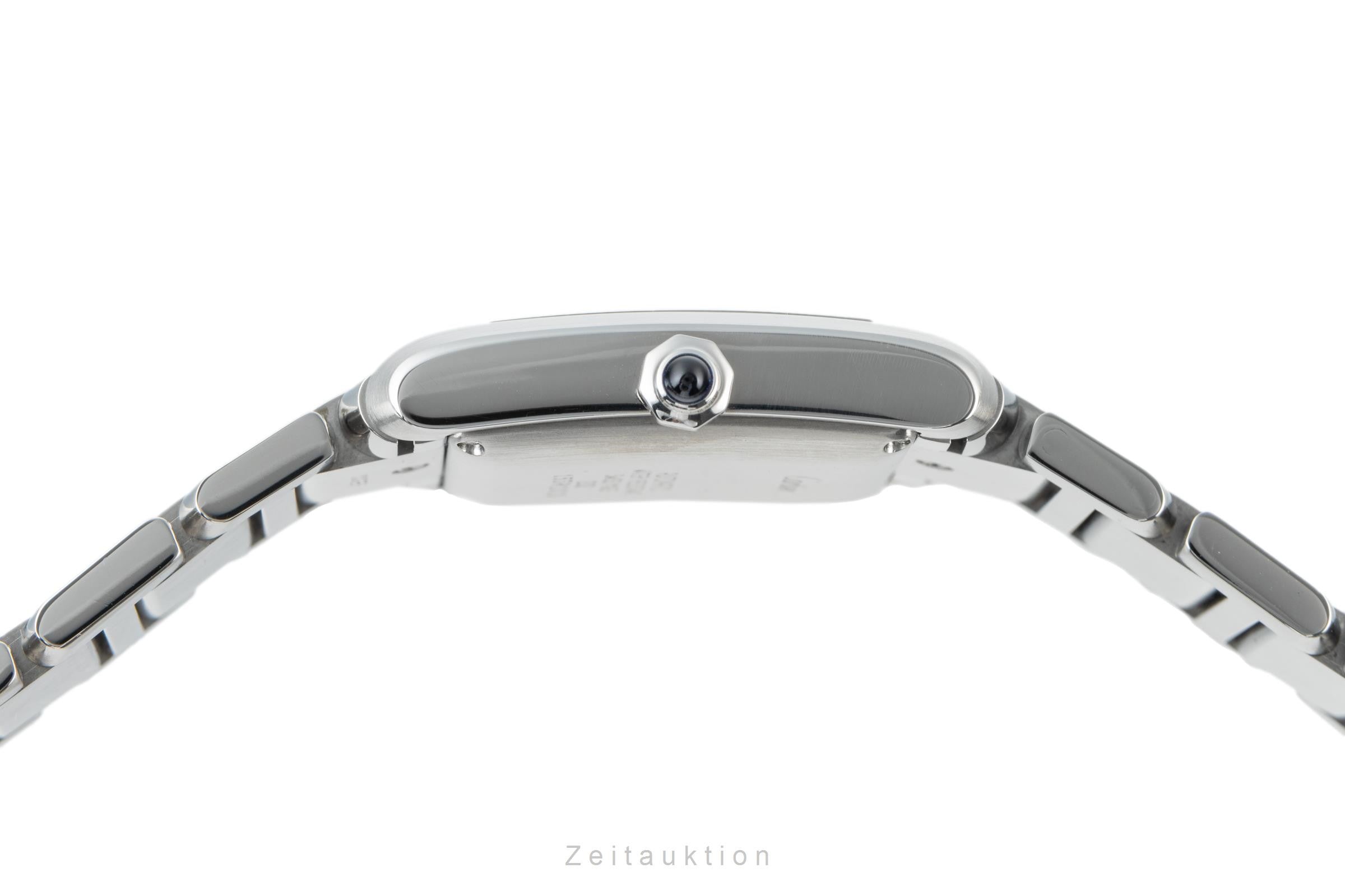 Cartier Tank Francaise Automatik Edelstahl Herrenuhr Ref. 2302 B&P VP: 4000 € [2200874]