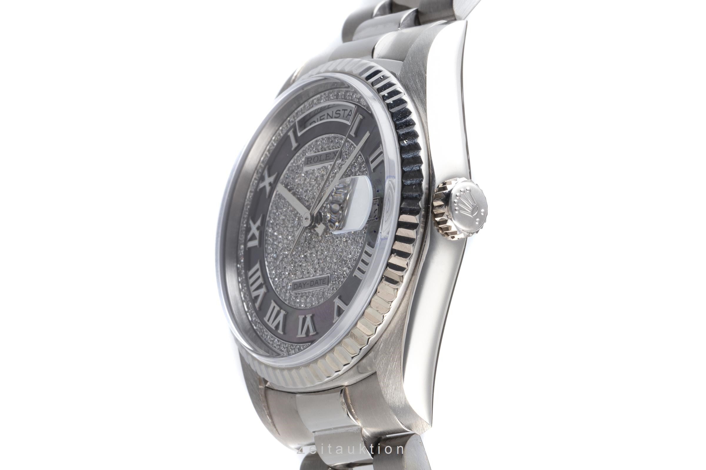 Rolex Day-Date 18 ct white gold automatic men's watch 18239  [2200933]