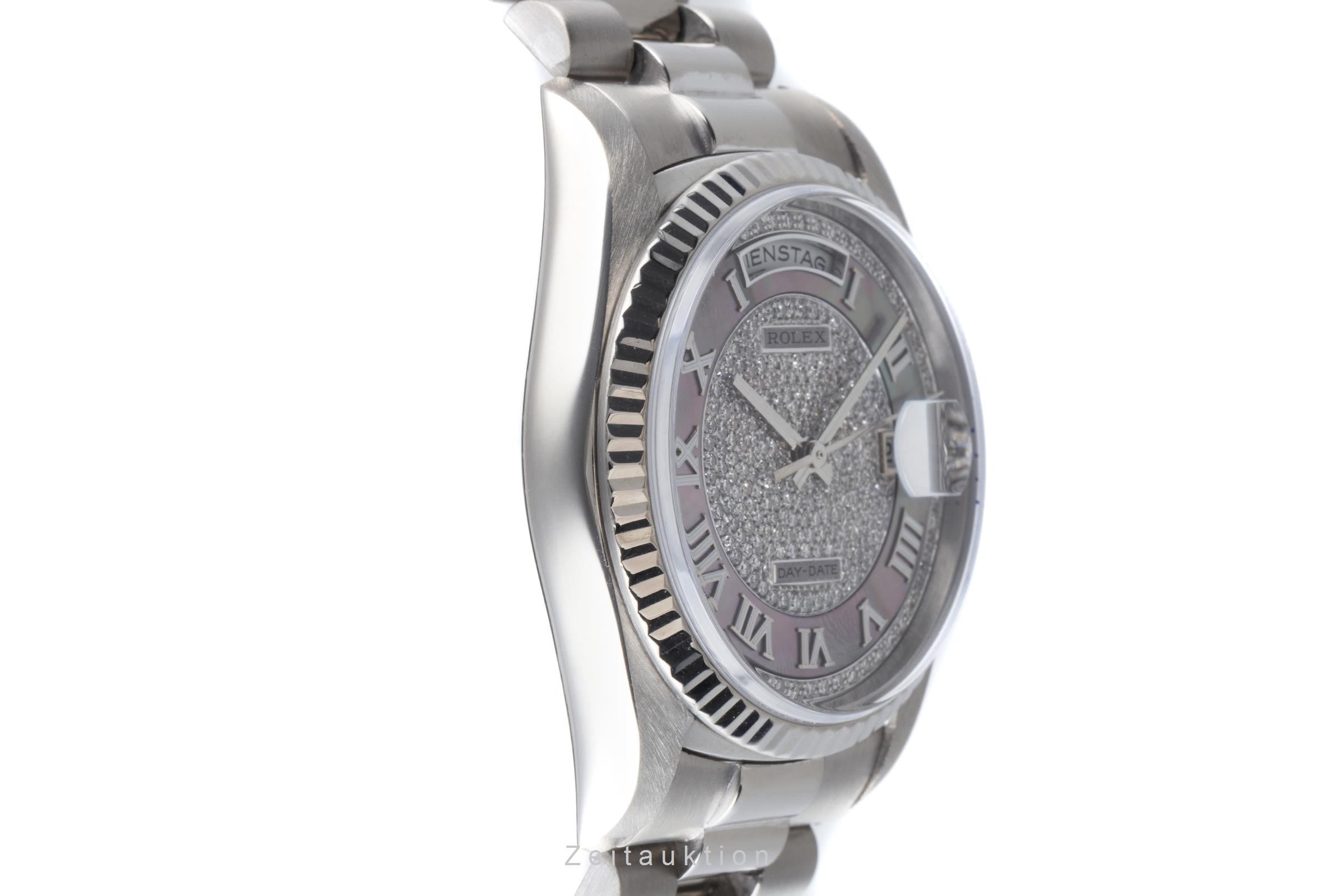 Rolex Day-Date 18 ct white gold automatic men's watch 18239  [2200933]