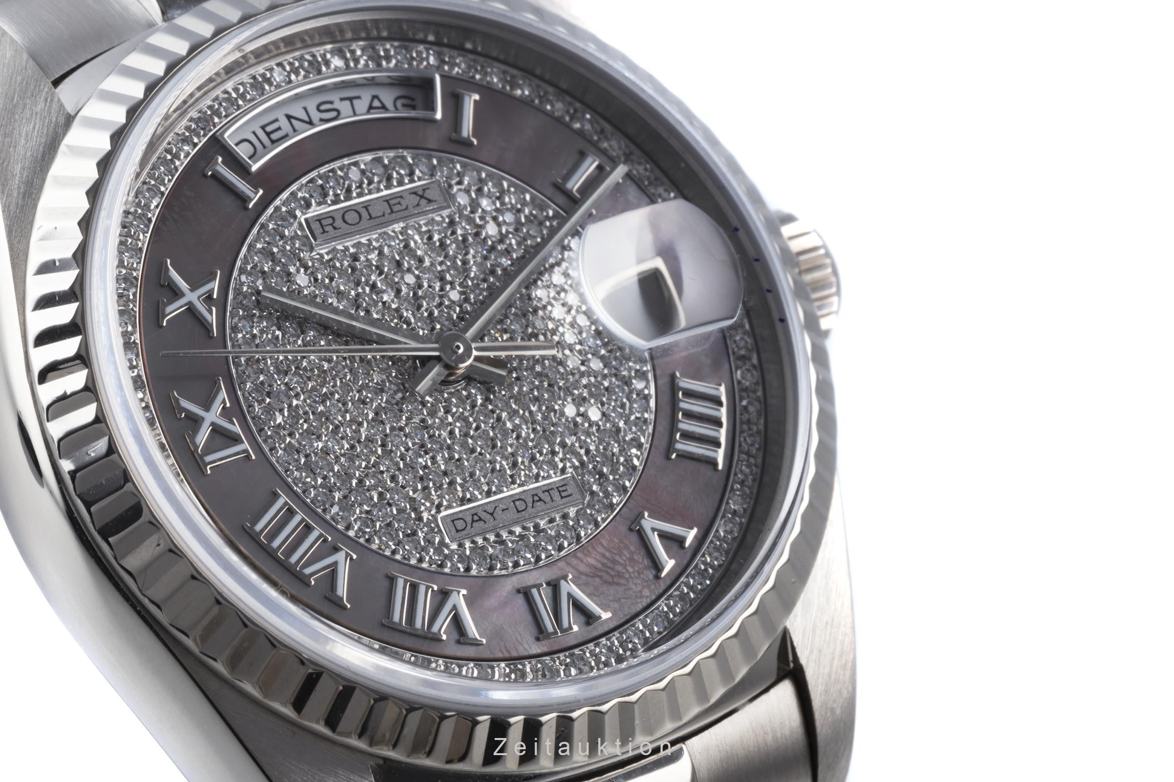 Rolex Day-Date 18 ct white gold automatic men's watch 18239  [2200933]