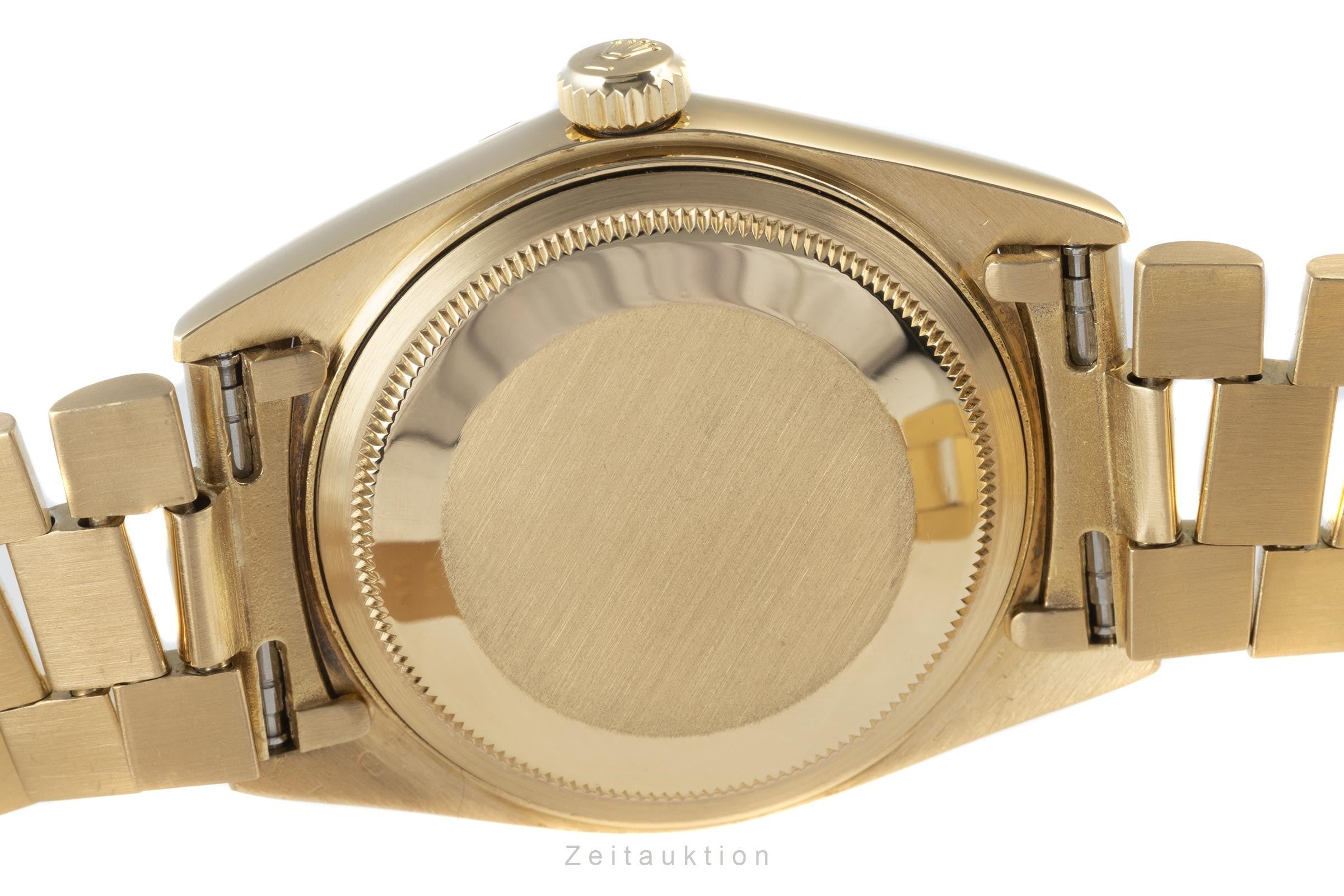 Rolex Day-Date 36 18K (0,750) Gold Diamanten Herrenuhr Oyster Perpetual 18038 [2200945]