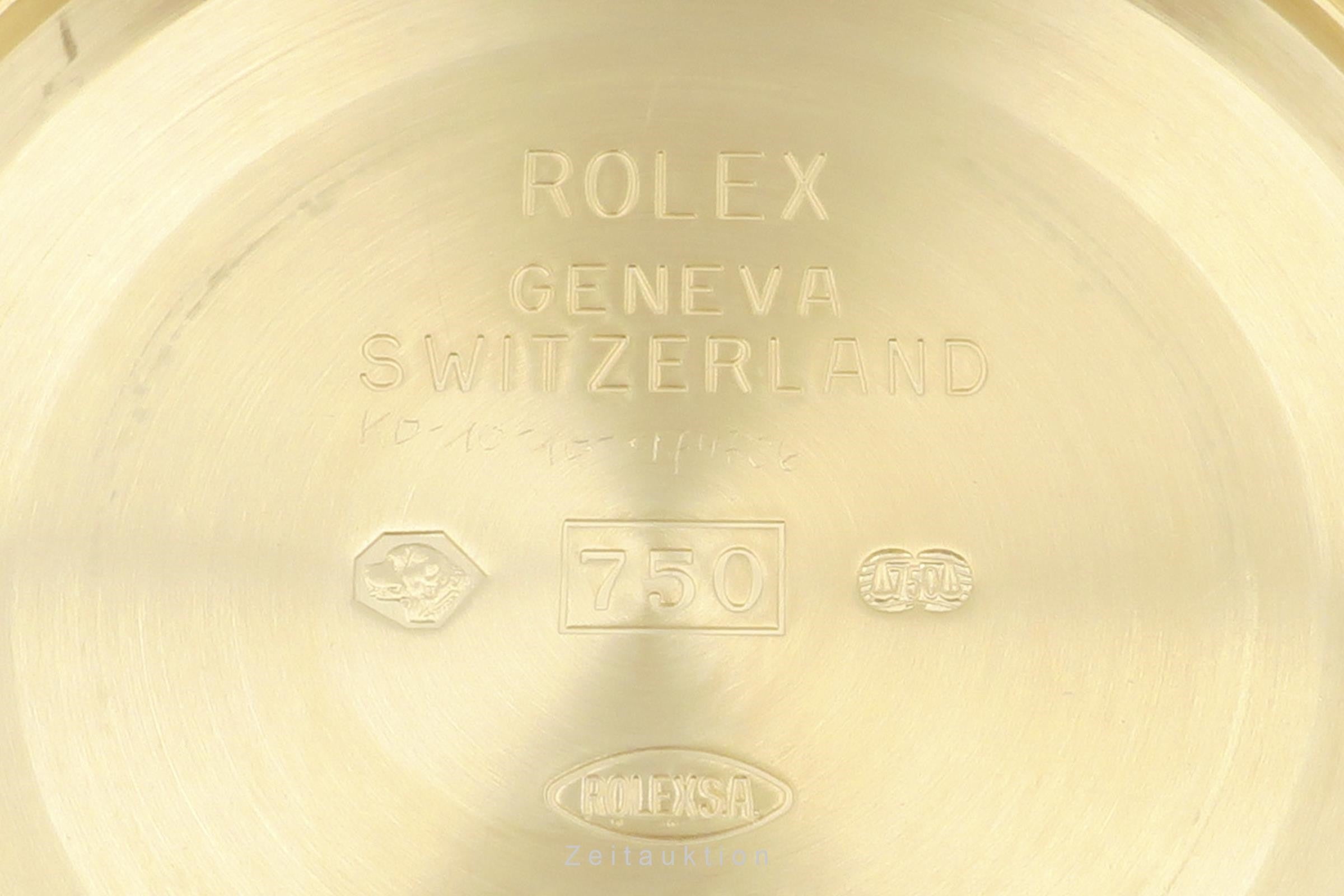 Rolex Day-Date 36 18K (0,750) Gold Diamanten Herrenuhr Oyster Perpetual 18038 [2200945]