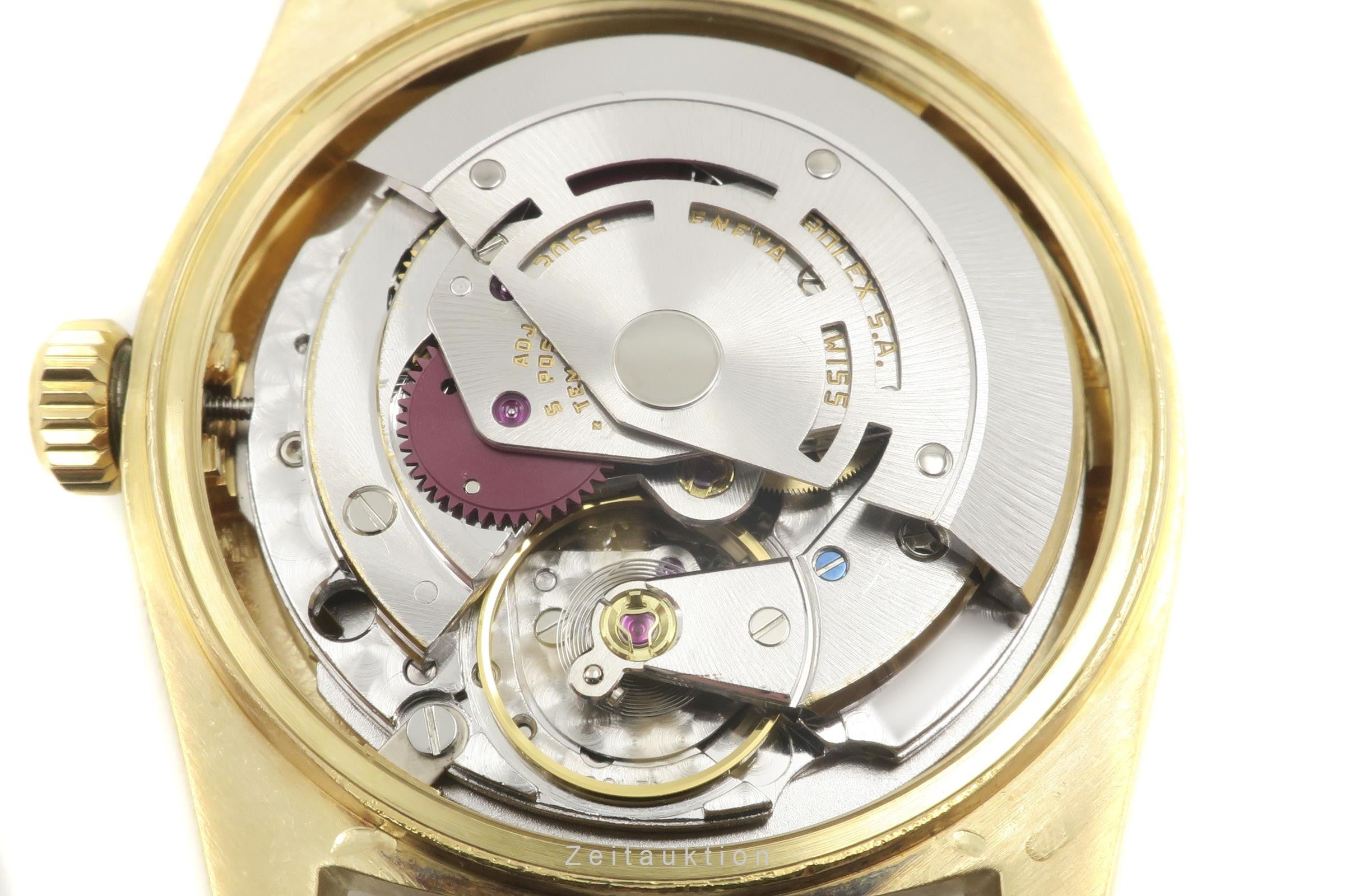 Rolex Day-Date 36 18K (0,750) Gold Diamanten Herrenuhr Oyster Perpetual 18038 [2200945]