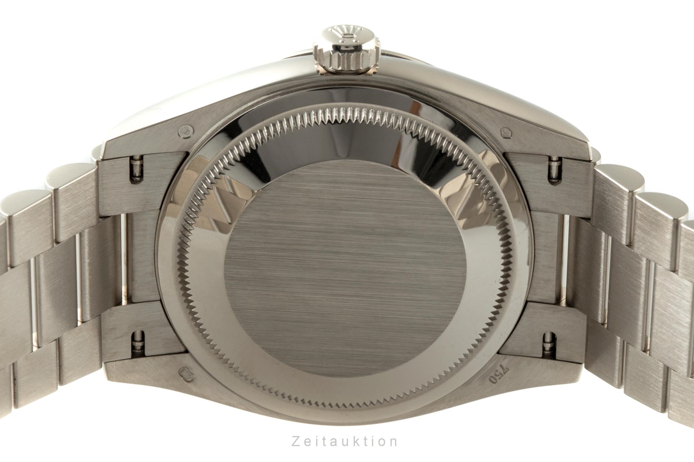 Rolex Day-Date oro bianco 18 ct automatismo orologio da uomo 128239  [2200990]