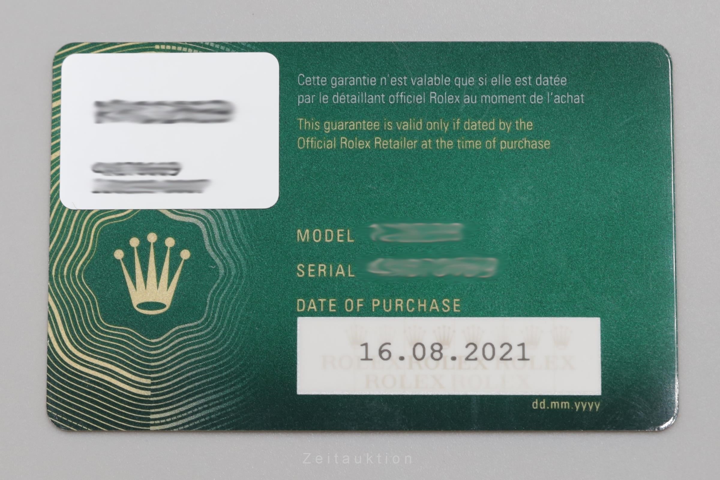 Rolex Day-Date oro bianco 18 ct automatismo orologio da uomo 128239  [2200990]