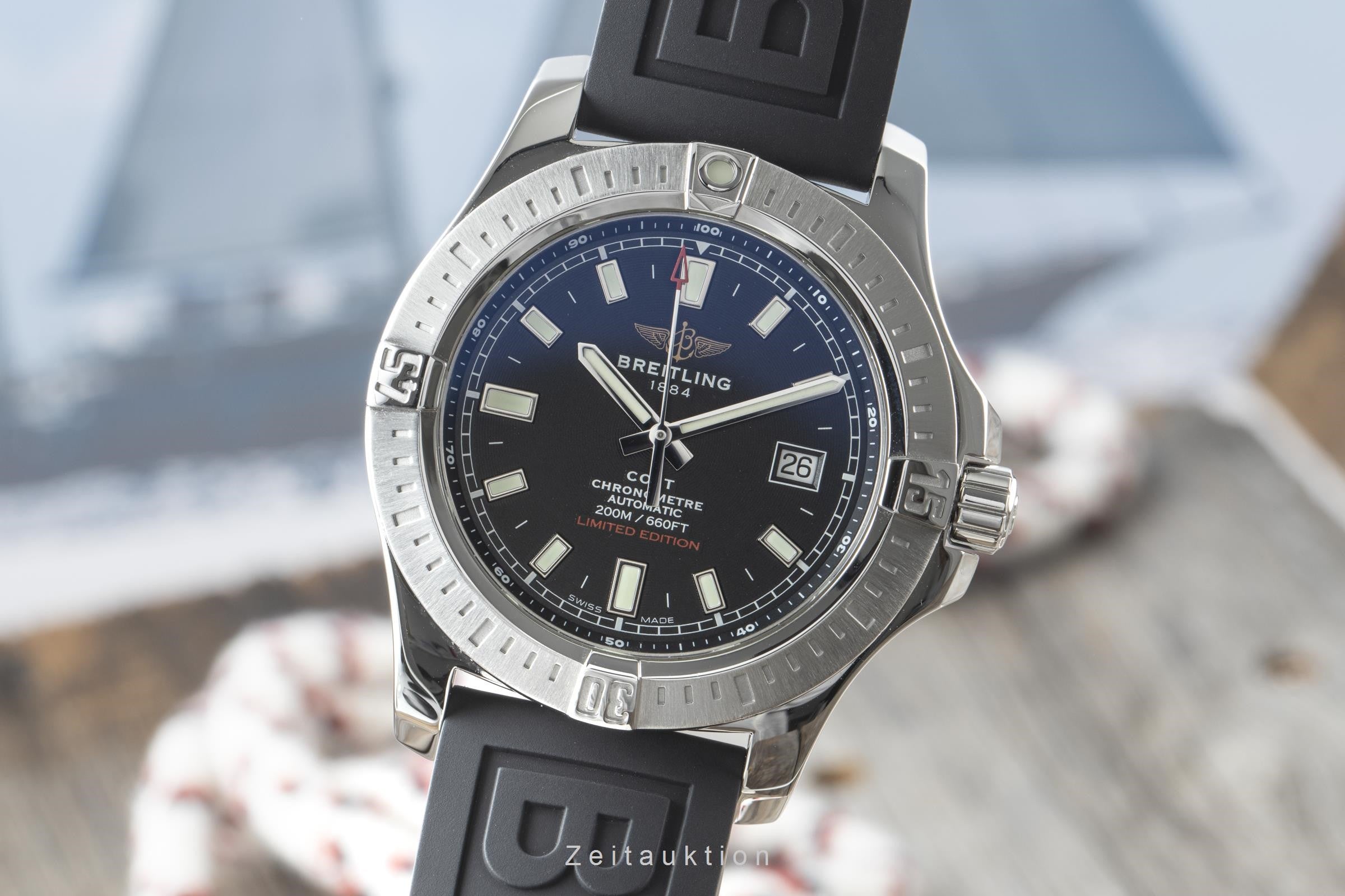 Breitling Colt steel automatic Kal. B17 Ref. A17388 LIMITED