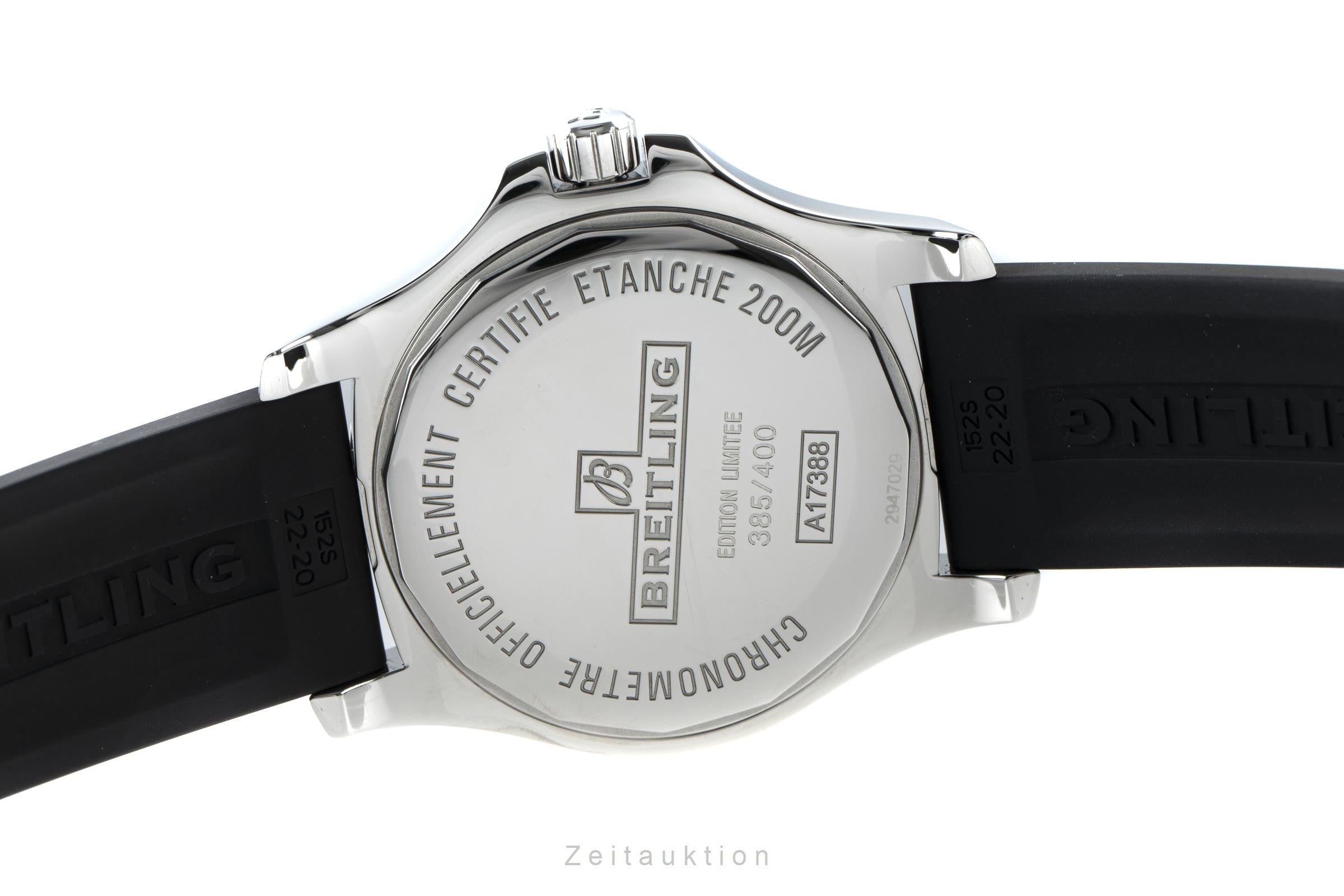 Breitling Colt Limitiert Automatik Edelstahl Herrenuhr Ref. A17388 Box & Papiere [2201018]