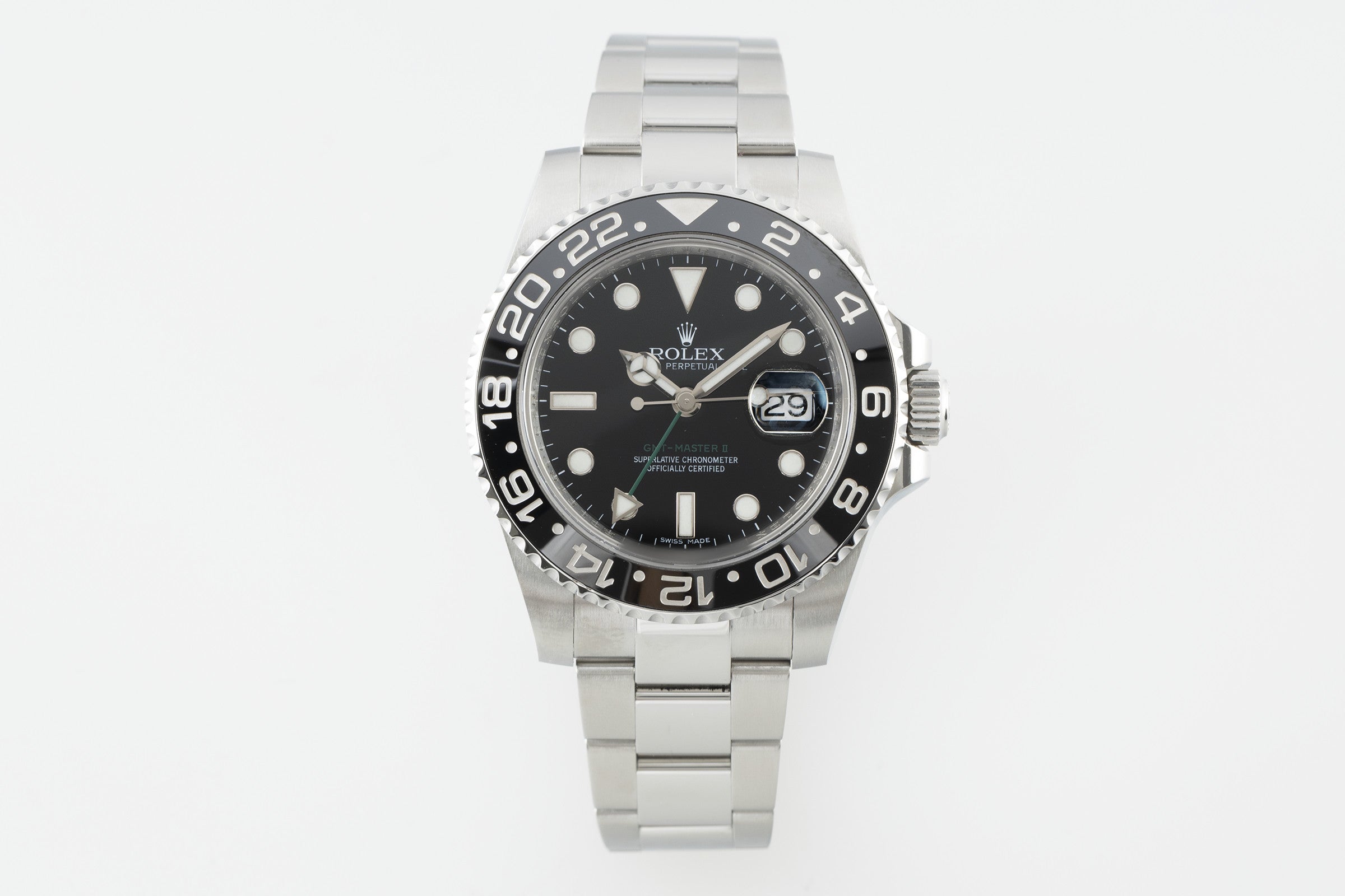 Rolex GMT-Master II acier automatique montre pour hommes 116710LN  [2201035]