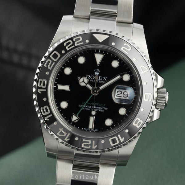 Rolex GMT-Master II acier automatique montre pour hommes 116710LN  [2201035]