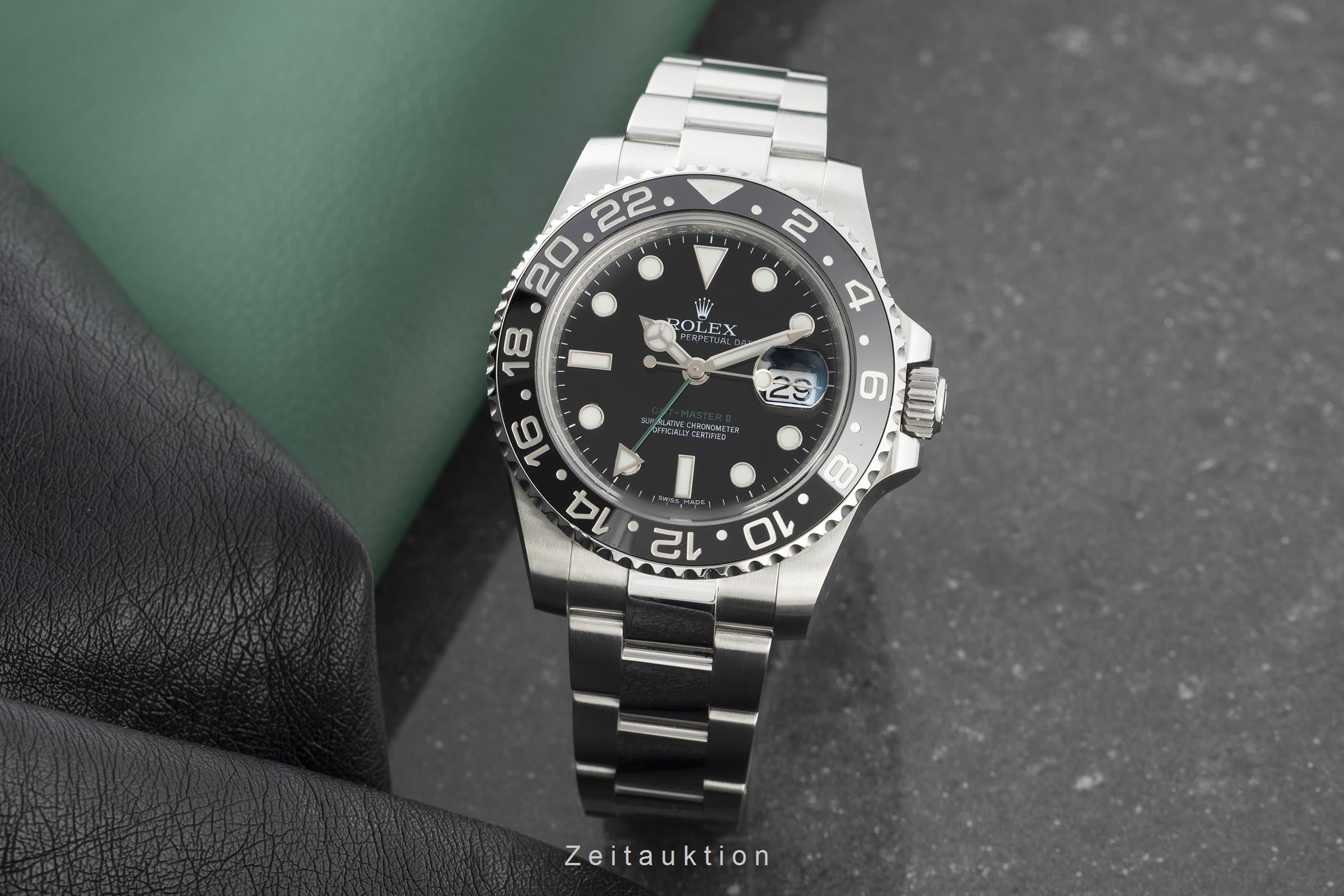 Rolex GMT-Master II acier automatique montre pour hommes 116710LN  [2201035]