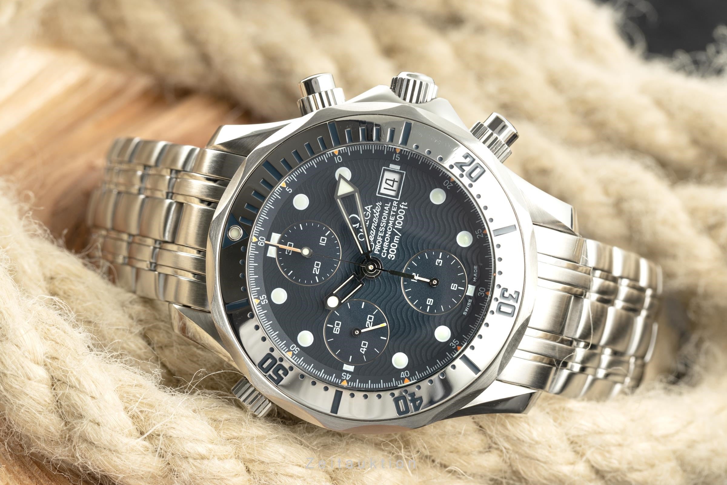 Omega Seamaster cronógrafo acero automático 1164