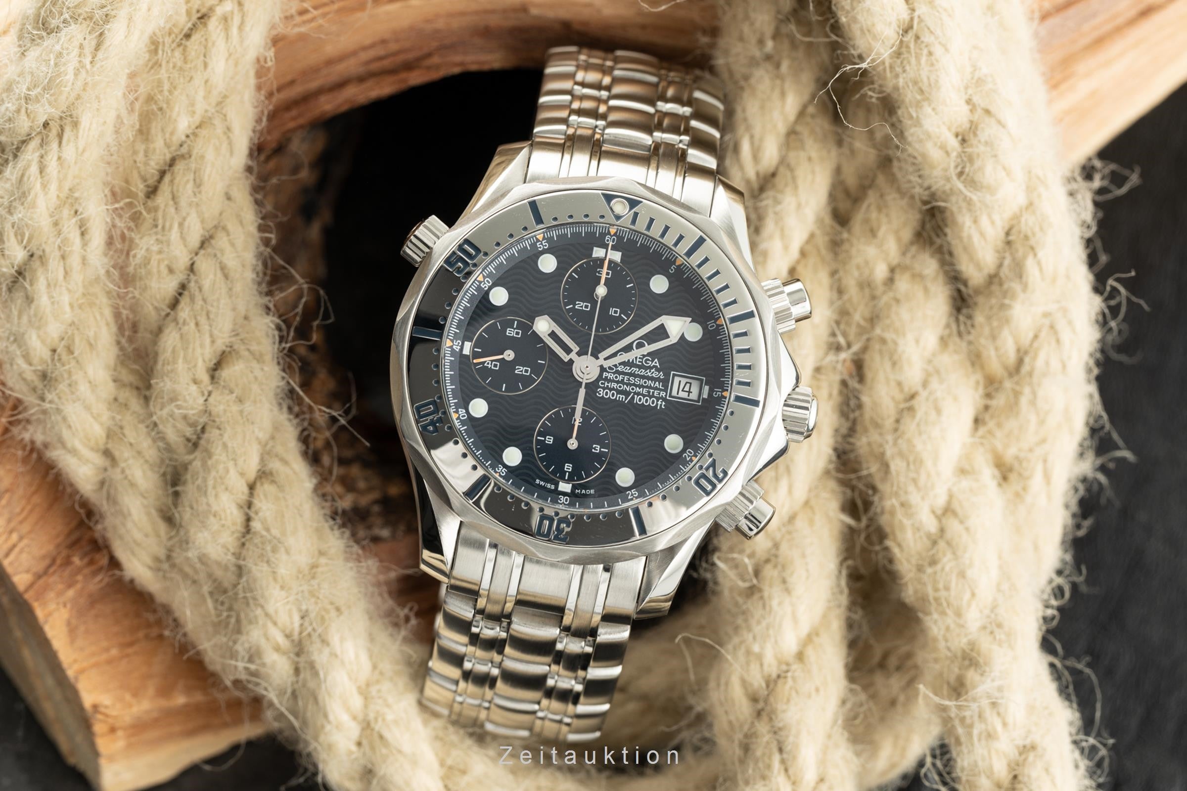 Omega Seamaster chronograph steel automatic Kal. 1164 Ref. 2598.80