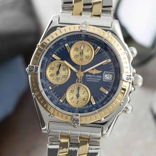 Breitling Chronomat chronograph steel / gold automatic men's watch D13050.1  [2201047]