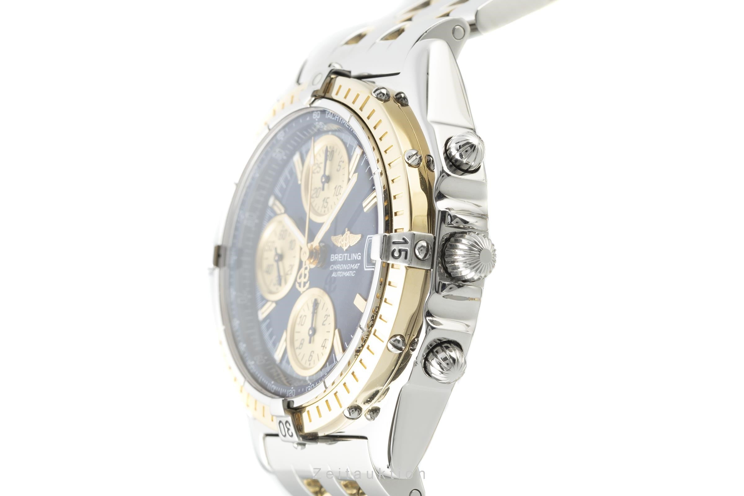 Breitling Chronomat chronograph steel / gold automatic men's watch D13050.1  [2201047]