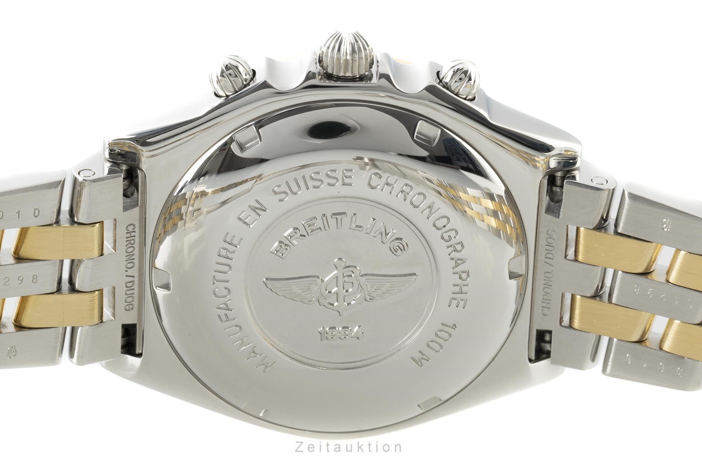 Breitling Chronomat chronograph steel / gold automatic men's watch D13050.1  [2201047]