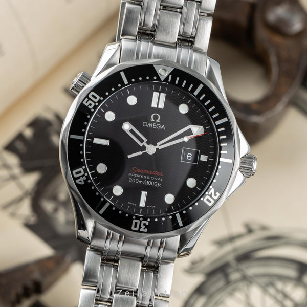 Omega Seamaster steel quartz men's watch 212.30.41.61.01.001 LP: 5600EUR  [2201053]