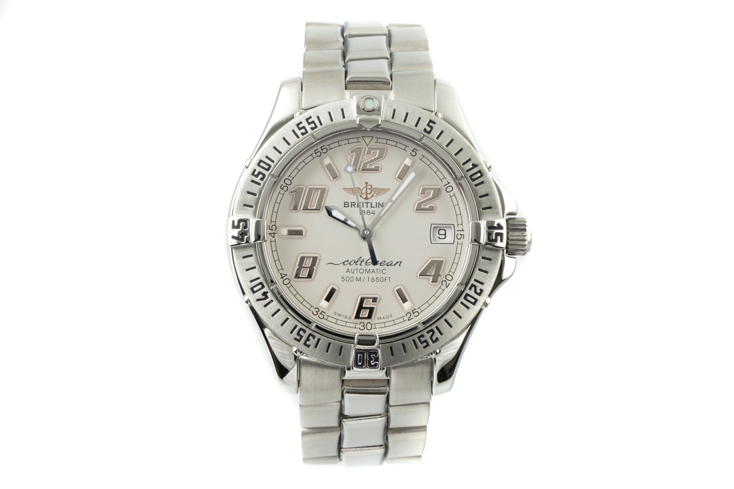 Breitling Colt Ocean 38 Datum Automatik Edelstahl Herrenuhr Ref. A17350 [2201101]