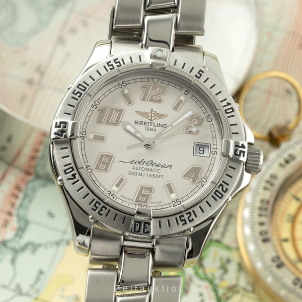 Breitling Colt Ocean 38 Datum Automatik Edelstahl Herrenuhr Ref. A17350 [2201101]