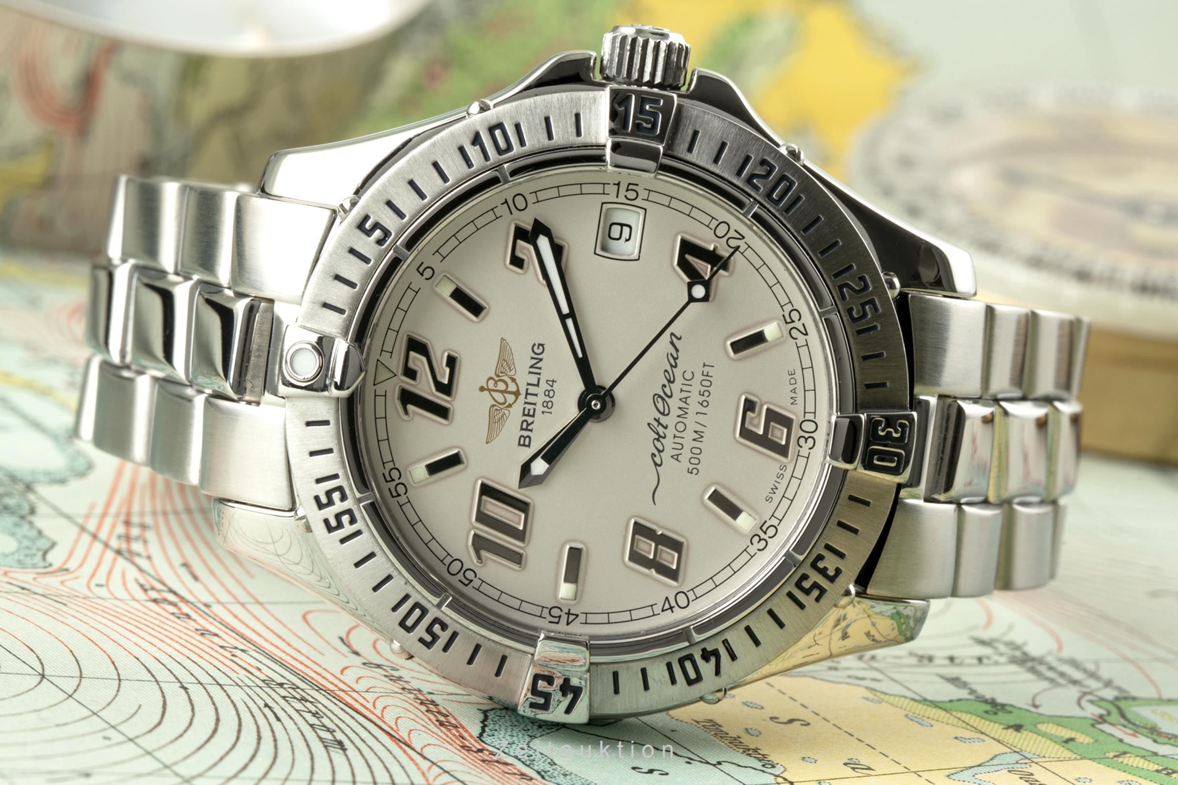 Breitling Colt Ocean 38 Datum Automatik Edelstahl Herrenuhr Ref. A17350 [2201101]