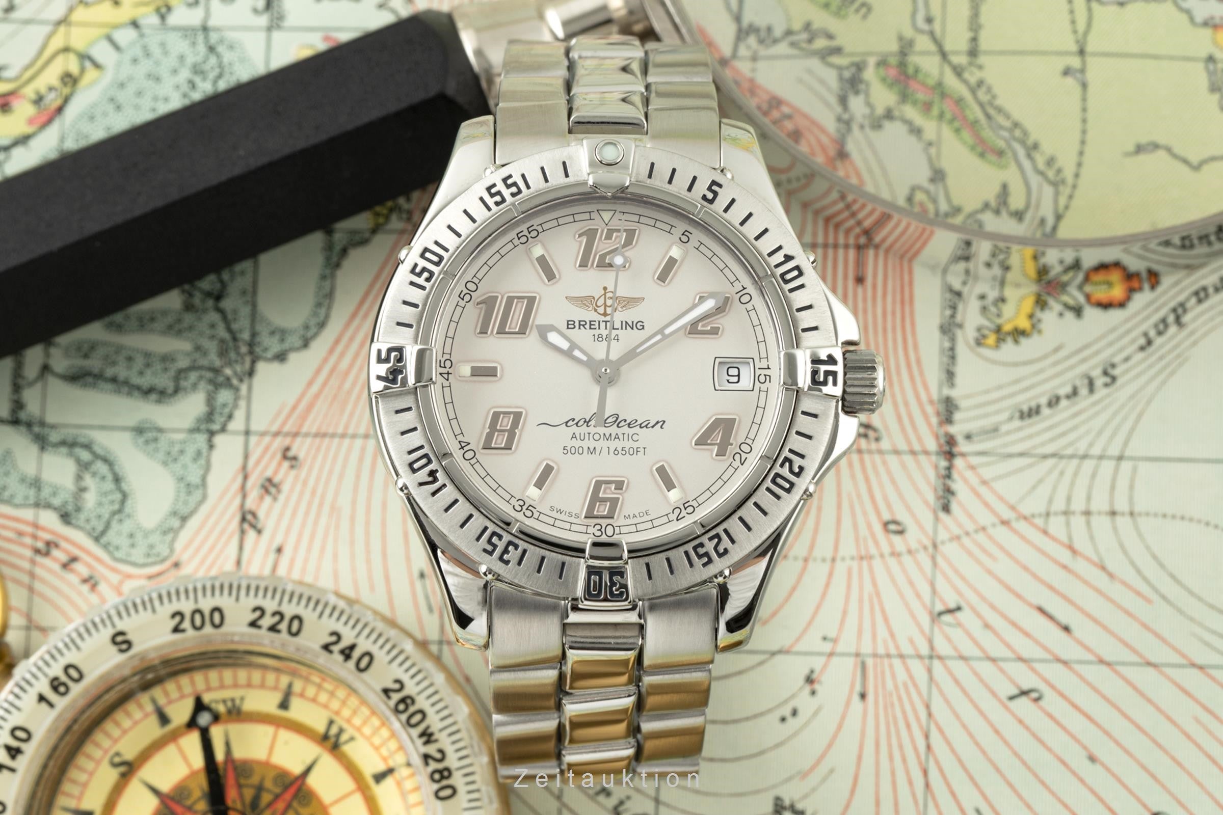 Breitling Colt Ocean 38 Datum Automatik Edelstahl Herrenuhr Ref. A17350 [2201101]