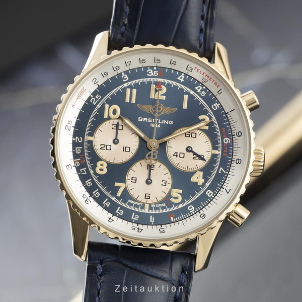 Breitling Bentley Mulliner Tourbillon Quadrante Blu Cassa In Acciaio - Foto 9