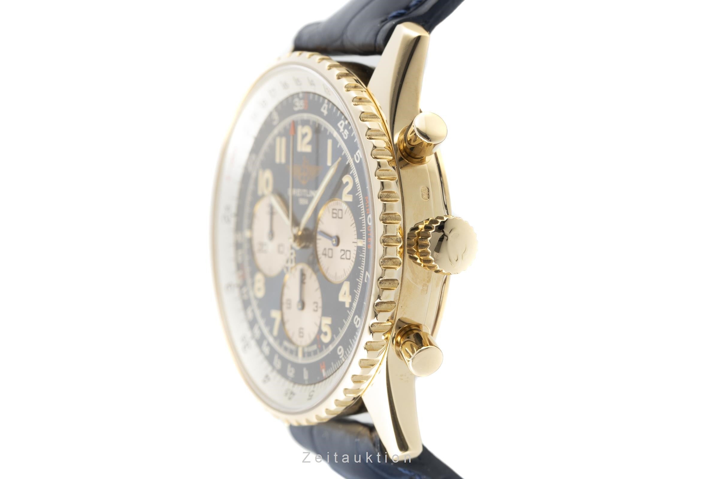 Breitling Navitimer 92 Chronograph 18K Gold Automatik Herrenuhr Ref. K30022  [2201113]