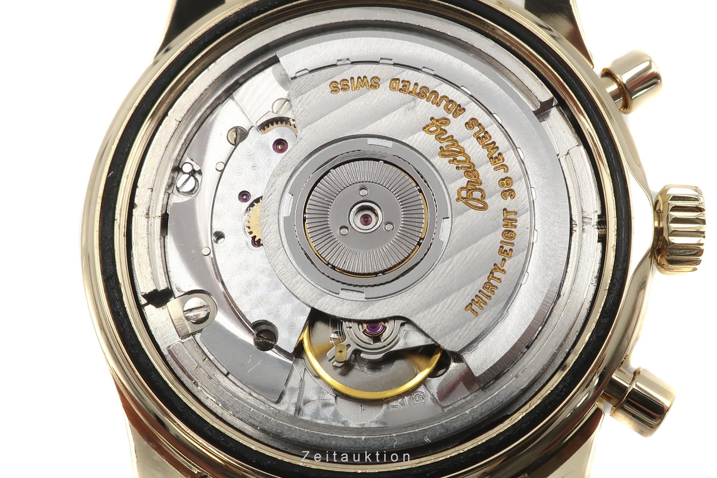 Breitling Navitimer 92 Chronograph 18K Gold Automatik Herrenuhr Ref. K30022  [2201113]