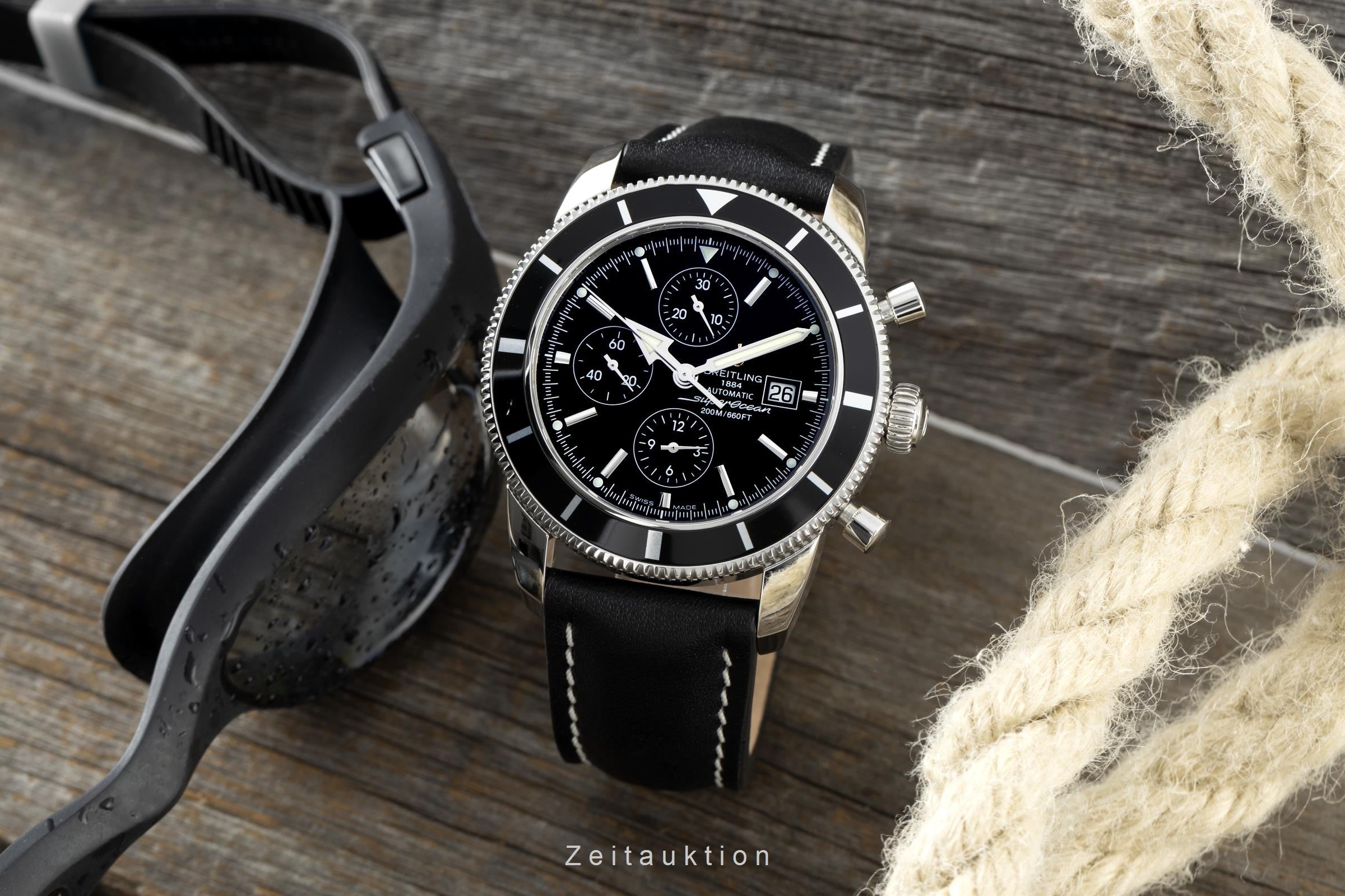 Breitling Superocean Heritage Chronograph Automatik Stahl A13320 B&P VP: 5550 € [2201129]