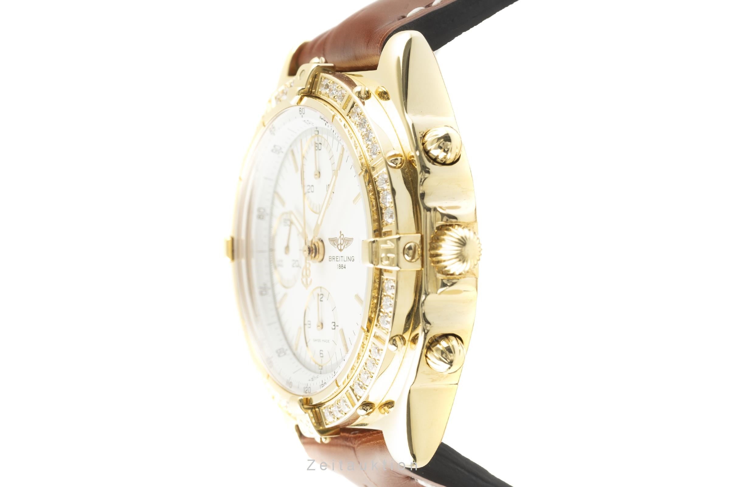 Breitling Chronomat cronógrafo oro de 18 quilates automático reloj para caballeros K13048  [2201156]