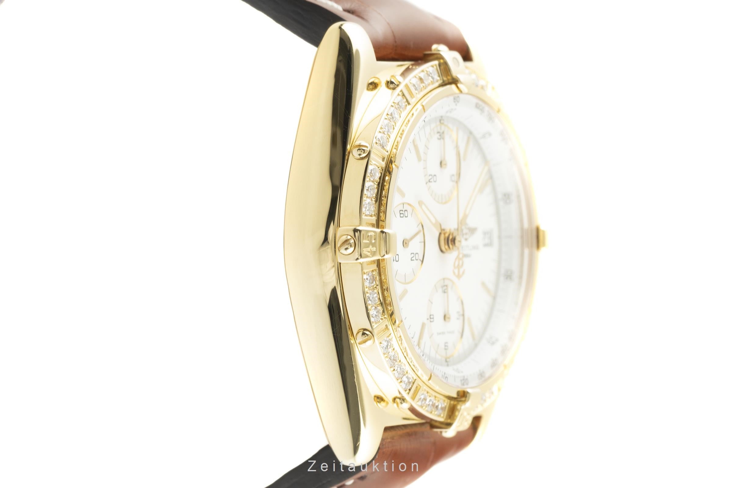 Breitling Chronomat cronógrafo oro de 18 quilates automático reloj para caballeros K13048  [2201156]