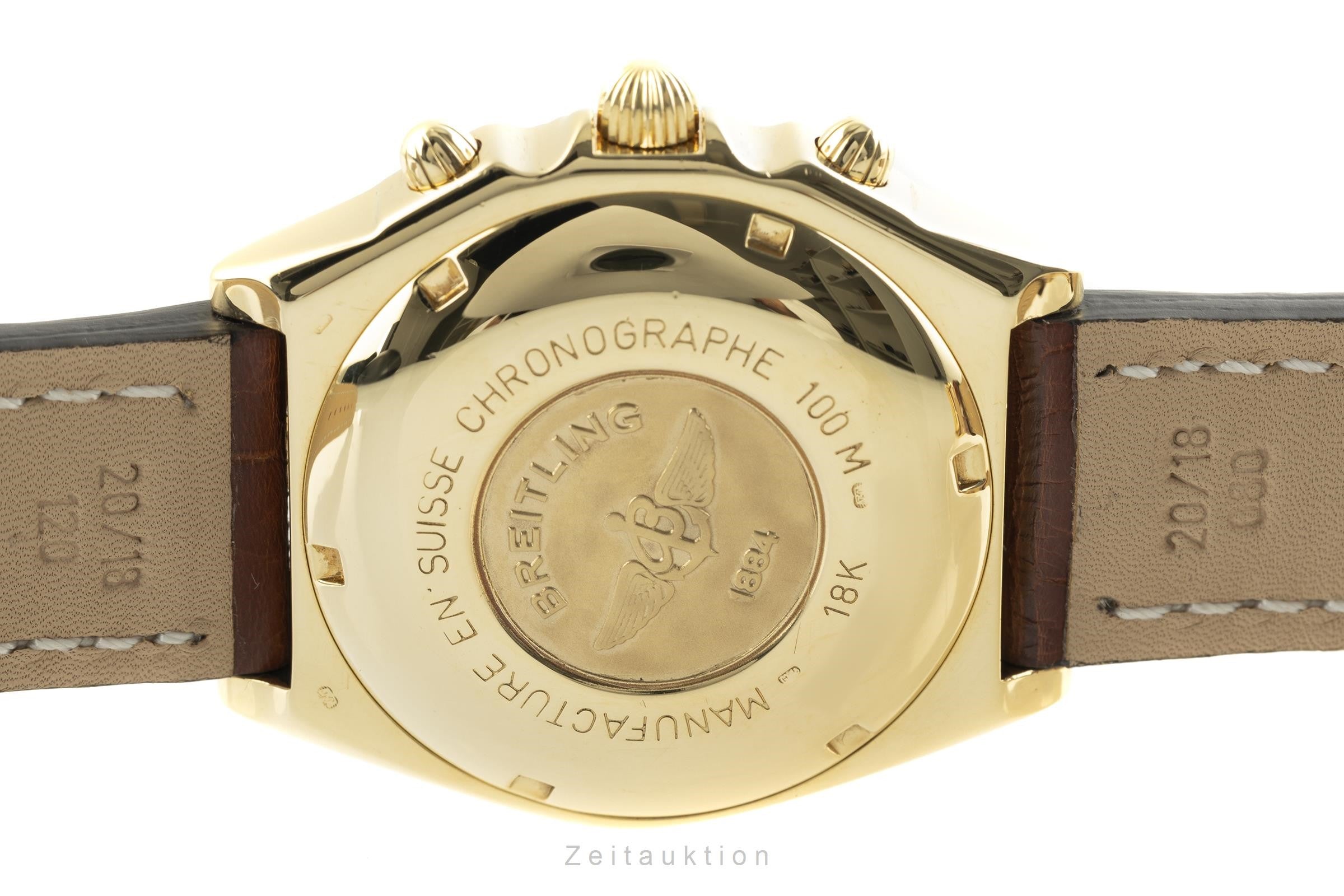 Breitling Chronomat cronógrafo oro de 18 quilates automático reloj para caballeros K13048  [2201156]