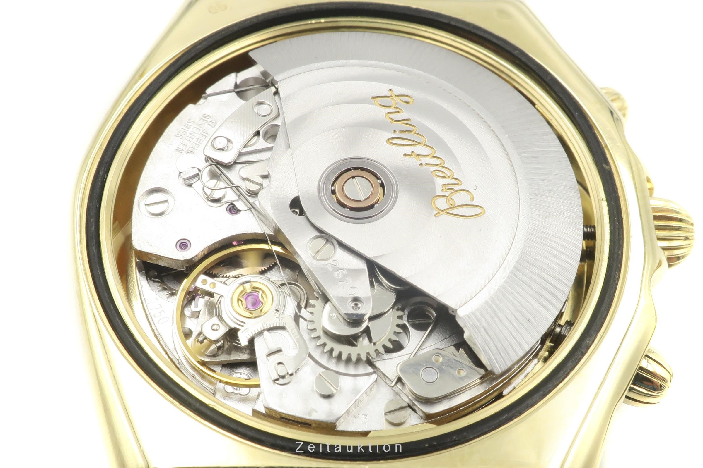 Breitling Chronomat cronógrafo oro de 18 quilates automático reloj para caballeros K13048  [2201156]