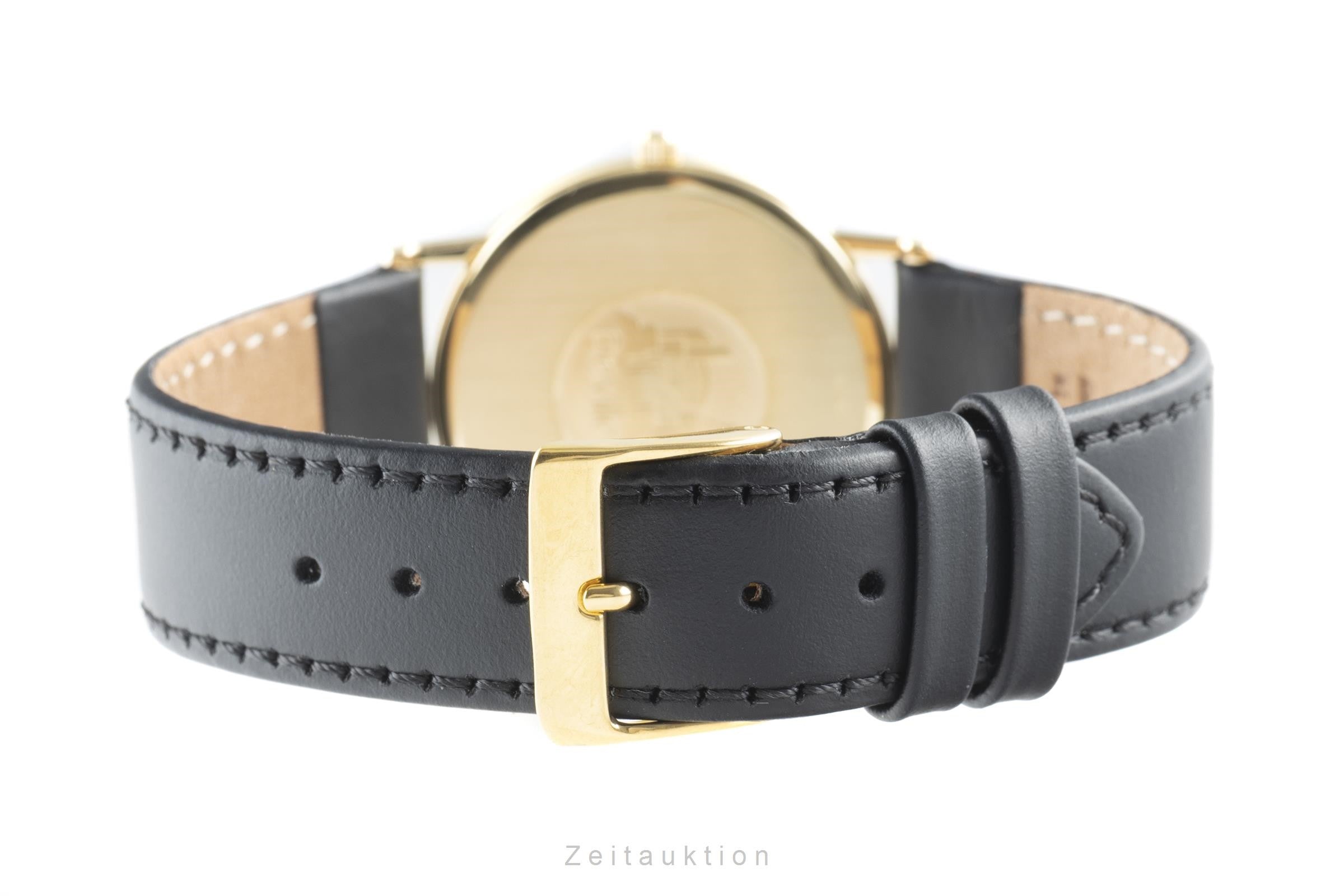 Omega De Ville 18 ct gold quartz men's watch 196.2379  [2201160]