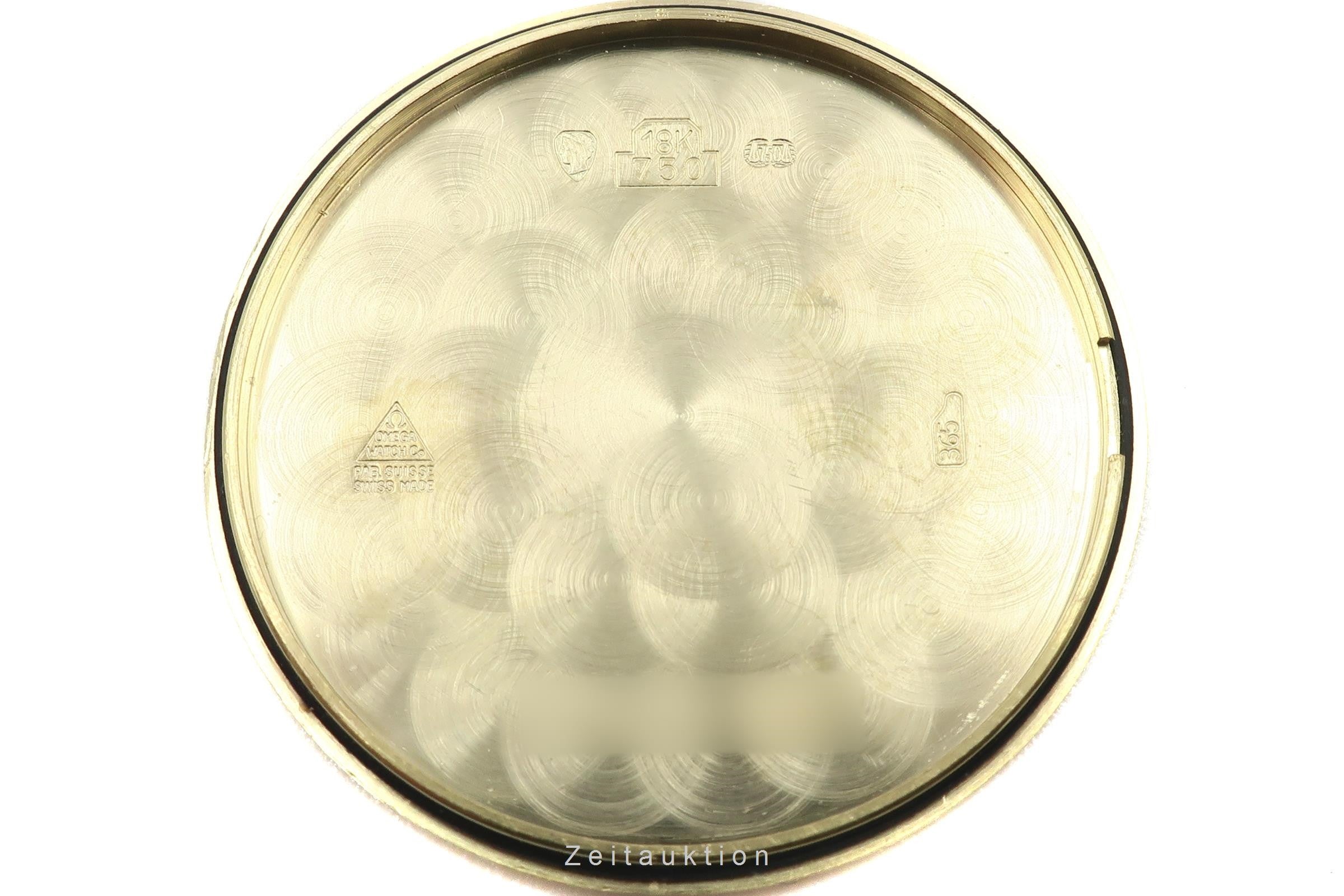 Omega De Ville 18 ct gold quartz men's watch 196.2379  [2201160]