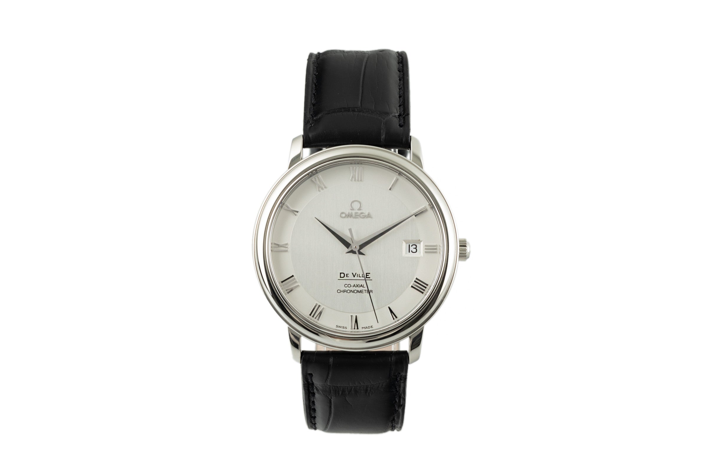 Omega De Ville Prestige Co-Axial Edelstahl Herrenuhr Ref. 4875.31.01 NP: 2400 € [2201161]