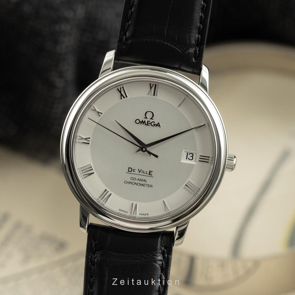 Omega De Ville Prestige Co-Axial Edelstahl Herrenuhr Ref. 4875.31.01 NP: 2400 € [2201161]