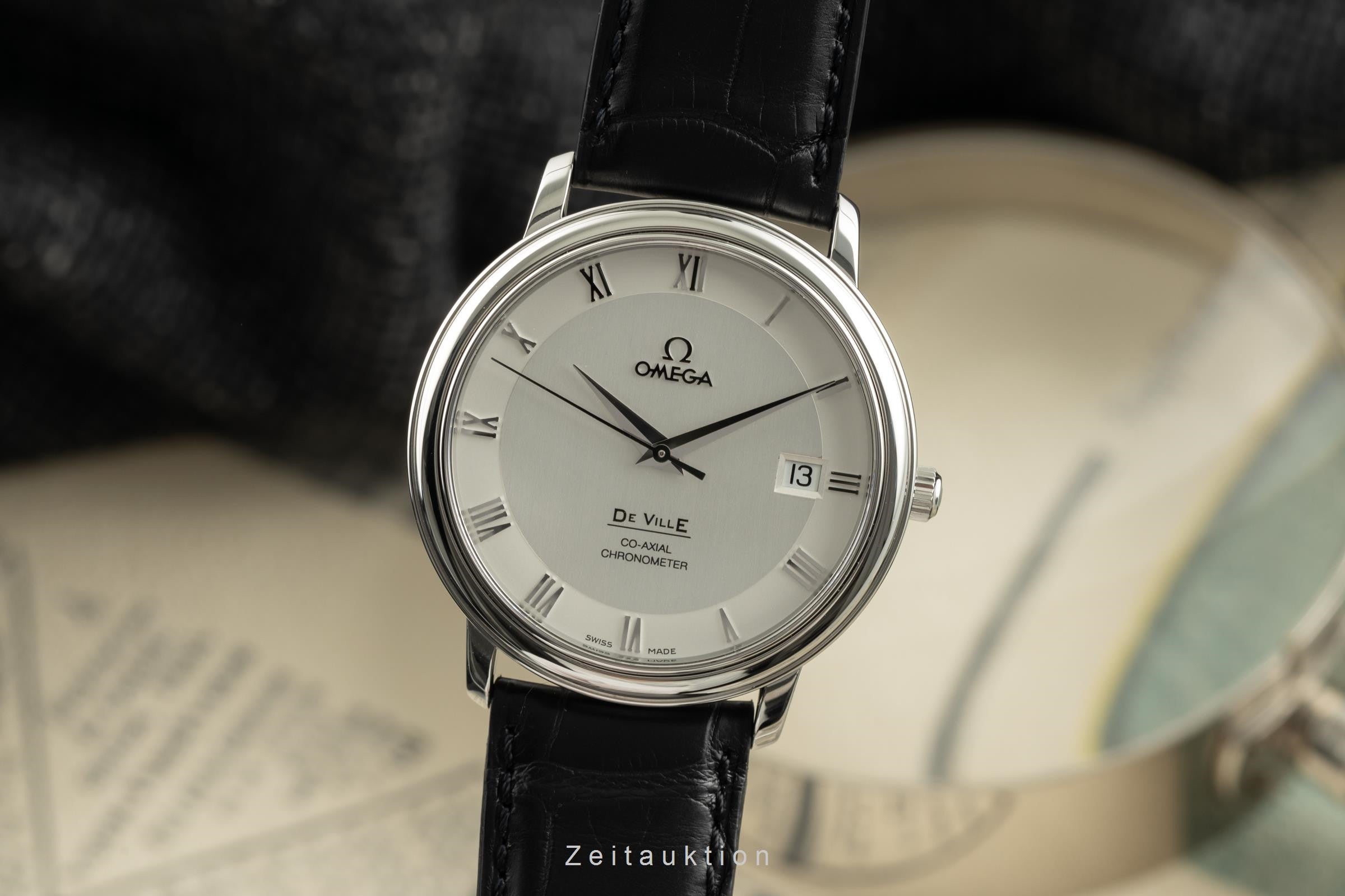 Omega De Ville steel automatic men's watch 4875.31.01, 168.1057 LP: 2400EUR  [2201161]