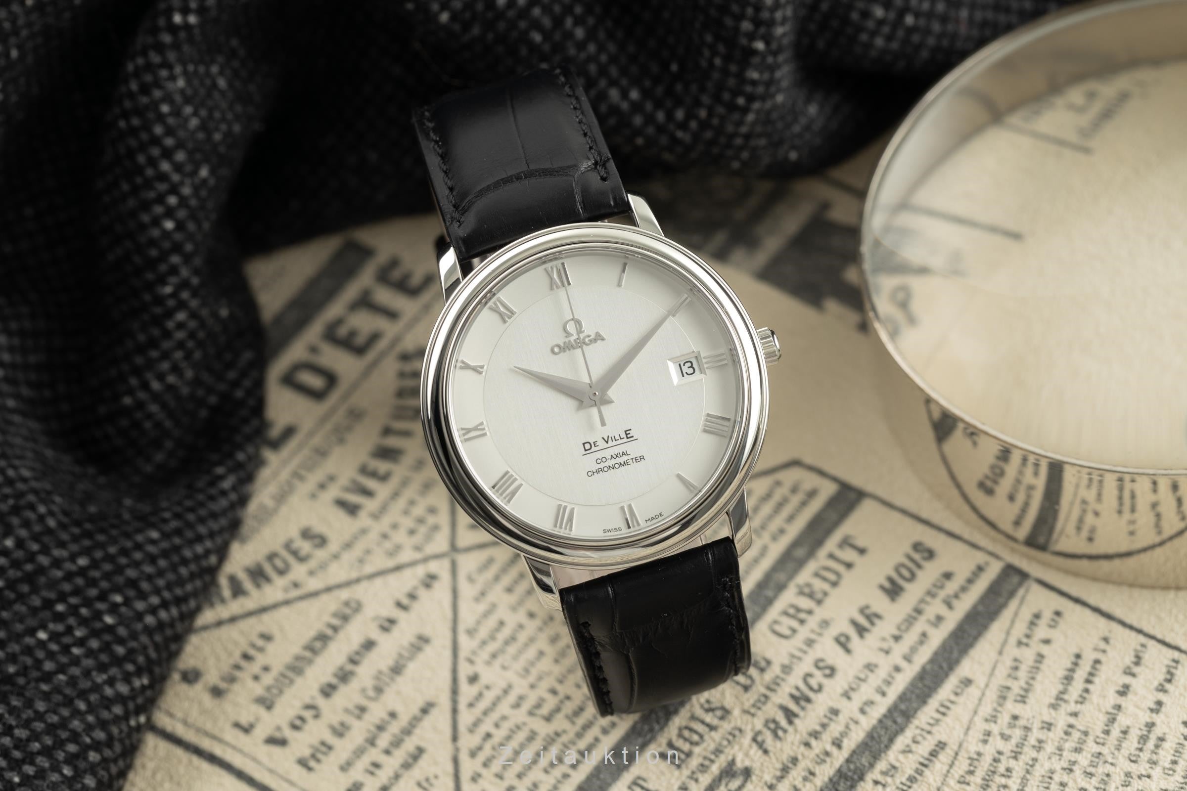 Omega De Ville Prestige Co-Axial Edelstahl Herrenuhr Ref. 4875.31.01 NP: 2400 € [2201161]