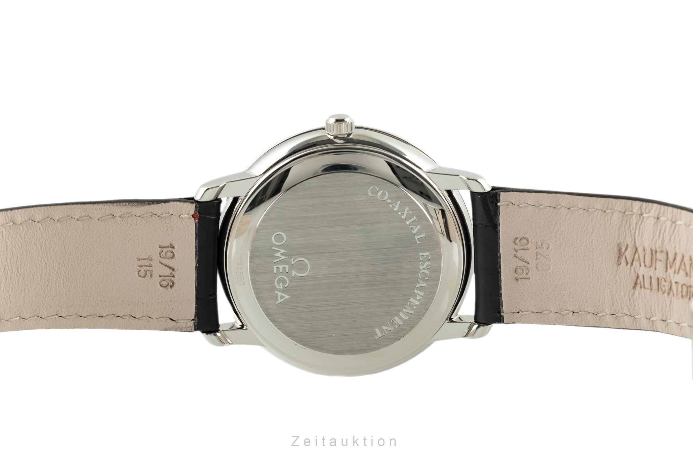 Omega De Ville Prestige Co-Axial Edelstahl Herrenuhr Ref. 4875.31.01 NP: 2400 € [2201161]