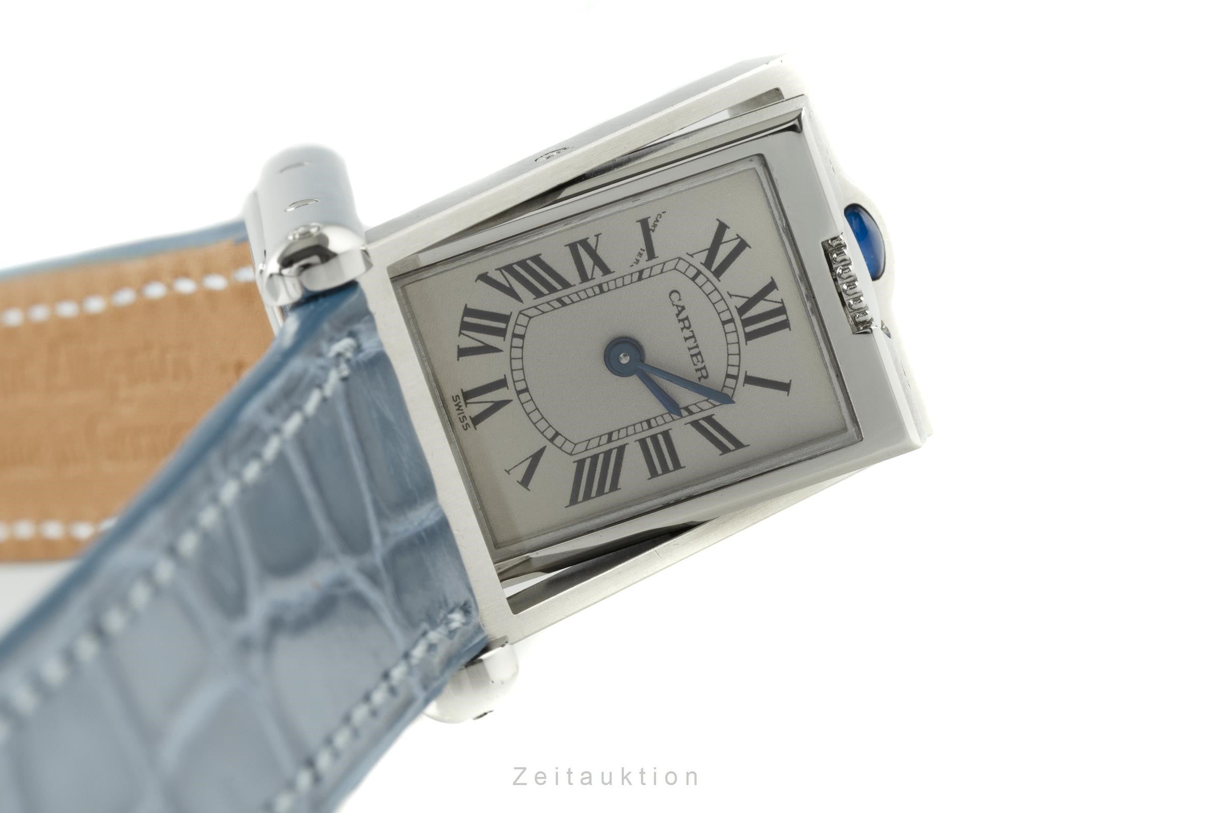 Cartier Basculante acero cuarzo reloj para damas  2386  [2201164]