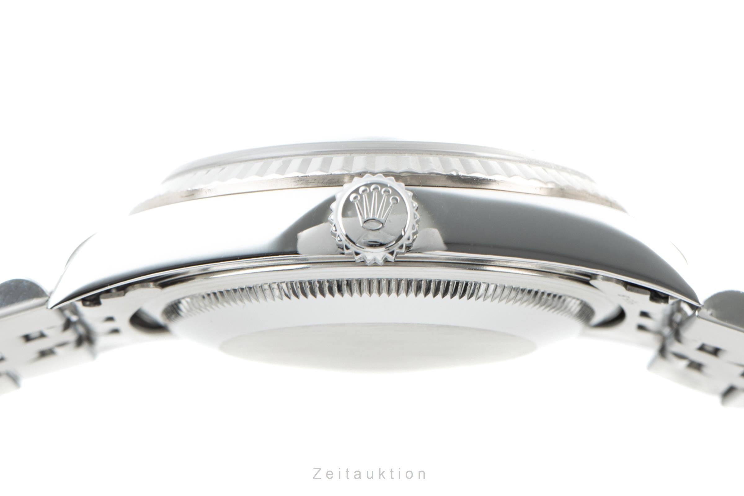 Rolex Datejust Stahl / Weissgold Automatik Herrenuhr Oyster Perpetual 16234 B&P [2201177]